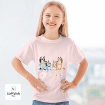 Family Shirt (White Text) - Kid Shirt (Sizes For 1-8 Years Old)