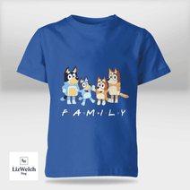 Family Shirt (White Text) - Kid Shirt (Sizes For 1-8 Years Old)