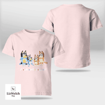 Family Shirt (White Text) - Kid Shirt (Sizes For 1-8 Years Old)
