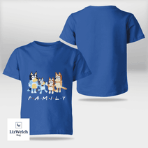 Family Shirt (White Text) - Kid Shirt (Sizes For 1-8 Years Old)