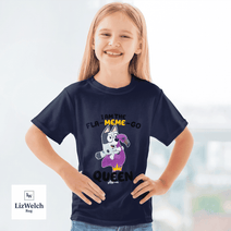 I'm A Fla-Meme-Go Queen Muffin Shirt (Black Text) - Kid Shirt (Sizes For 1-8 Years Old)