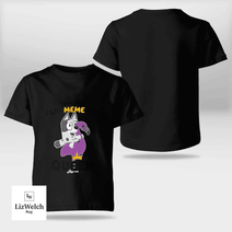 I'm A Fla-Meme-Go Queen Muffin Shirt (Black Text) - Kid Shirt (Sizes For 1-8 Years Old)