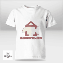 Hammerbarn (Mauve Text) Shirt - Kid Shirt (Sizes For 1-8 Years Old)