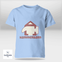 Hammerbarn (Mauve Text) Shirt - Kid Shirt (Sizes For 1-8 Years Old)