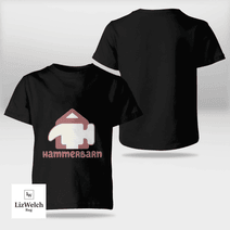 Hammerbarn (Mauve Text) Shirt - Kid Shirt (Sizes For 1-8 Years Old)