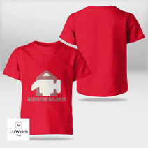Hammerbarn (Mauve Text) Shirt - Kid Shirt (Sizes For 1-8 Years Old)