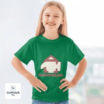 Hammerbarn (Mauve Text) Shirt - Kid Shirt (Sizes For 1-8 Years Old)