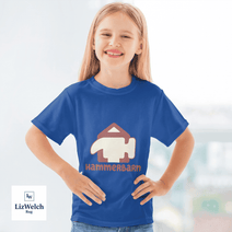 Hammerbarn (Mauve Text) Shirt - Kid Shirt (Sizes For 1-8 Years Old)