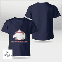 Hammerbarn (Mauve Text) Shirt - Kid Shirt (Sizes For 1-8 Years Old)