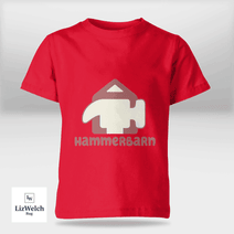 Hammerbarn (Mauve Text) Shirt - Kid Shirt (Sizes For 1-8 Years Old)