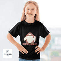 Hammerbarn (Mauve Text) Shirt - Kid Shirt (Sizes For 1-8 Years Old)