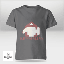 Hammerbarn (Mauve Text) Shirt - Kid Shirt (Sizes For 1-8 Years Old)