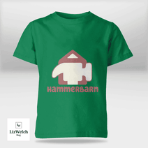 Hammerbarn (Mauve Text) Shirt - Kid Shirt (Sizes For 1-8 Years Old)