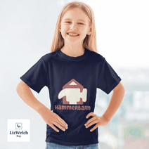 Hammerbarn (Mauve Text) Shirt - Kid Shirt (Sizes For 1-8 Years Old)