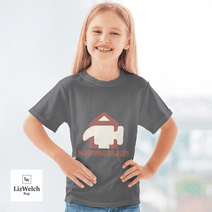 Hammerbarn (Mauve Text) Shirt - Kid Shirt (Sizes For 1-8 Years Old)