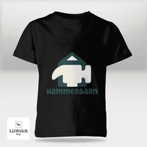 Hammerbarn (Dark Green Text) Shirt - Kid Shirt (Sizes For 1-8 Years Old)