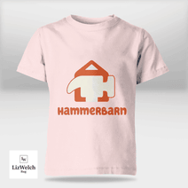 Hammerbarn (Orange Text) Shirt - Kid Shirt (Sizes For 1-8 Years Old)