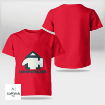 Hammerbarn (Dark Green Text) Shirt - Kid Shirt (Sizes For 1-8 Years Old)