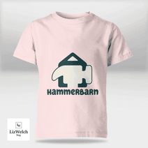 Hammerbarn (Dark Green Text) Shirt - Kid Shirt (Sizes For 1-8 Years Old)