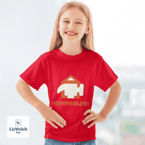 Hammerbarn (Orange Text) Shirt - Kid Shirt (Sizes For 1-8 Years Old)