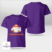Hammerbarn (Orange Text) Shirt - Kid Shirt (Sizes For 1-8 Years Old)