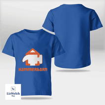 Hammerbarn (Orange Text) Shirt - Kid Shirt (Sizes For 1-8 Years Old)