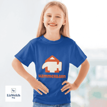 Hammerbarn (Orange Text) Shirt - Kid Shirt (Sizes For 1-8 Years Old)