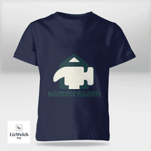 Hammerbarn (Dark Green Text) Shirt - Kid Shirt (Sizes For 1-8 Years Old)