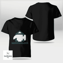 Hammerbarn (Dark Green Text) Shirt - Kid Shirt (Sizes For 1-8 Years Old)