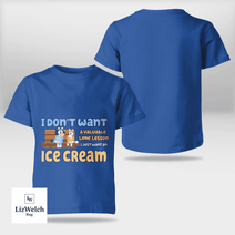 Ice Cream Ver 1 Shirt - Kid Shirt (Sizes For 1-8 Years Old)