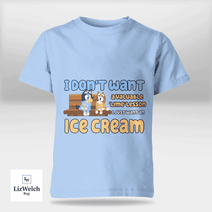 Ice Cream Ver 1 Shirt - Kid Shirt (Sizes For 1-8 Years Old)