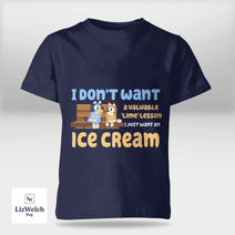 Ice Cream Ver 1 Shirt - Kid Shirt (Sizes For 1-8 Years Old)