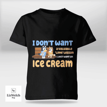 Ice Cream Ver 1 Shirt - Kid Shirt (Sizes For 1-8 Years Old)