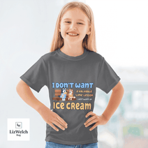 Ice Cream Ver 1 Shirt - Kid Shirt (Sizes For 1-8 Years Old)