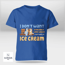 Ice Cream Ver 1 Shirt - Kid Shirt (Sizes For 1-8 Years Old)