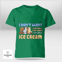 Ice Cream Ver 1 Shirt - Kid Shirt (Sizes For 1-8 Years Old)
