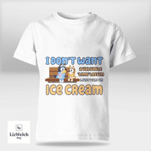 Ice Cream Ver 1 Shirt - Kid Shirt (Sizes For 1-8 Years Old)