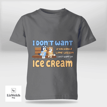Ice Cream Ver 1 Shirt - Kid Shirt (Sizes For 1-8 Years Old)