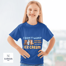 Ice Cream Ver 1 Shirt - Kid Shirt (Sizes For 1-8 Years Old)