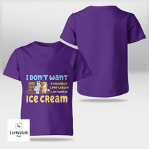 Ice Cream Ver 1 Shirt - Kid Shirt (Sizes For 1-8 Years Old)