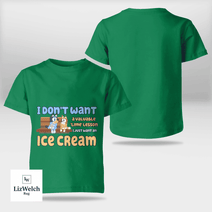 Ice Cream Ver 1 Shirt - Kid Shirt (Sizes For 1-8 Years Old)