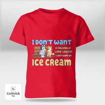 Ice Cream Ver 1 Shirt - Kid Shirt (Sizes For 1-8 Years Old)