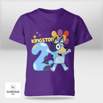 Custom Birthday Shirt (PM FOR FOR DESIGNS) - Kid Shirt (Sizes For 1-8 Years Old)