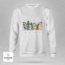 CHRISTMAS Family (White text) - Unisex Adult T-Shirt, Long Sleeve Tee, Sweatshirt, Hoodie