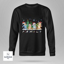 CHRISTMAS Family (White text) - Unisex Adult T-Shirt, Long Sleeve Tee, Sweatshirt, Hoodie