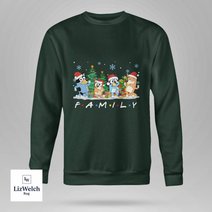 CHRISTMAS Family (White text) - Unisex Adult T-Shirt, Long Sleeve Tee, Sweatshirt, Hoodie