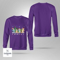 CHRISTMAS Family (White text) - Unisex Adult T-Shirt, Long Sleeve Tee, Sweatshirt, Hoodie