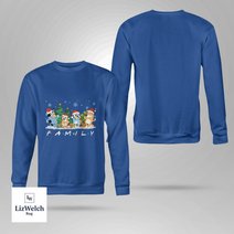 CHRISTMAS Family (White text) - Unisex Adult T-Shirt, Long Sleeve Tee, Sweatshirt, Hoodie