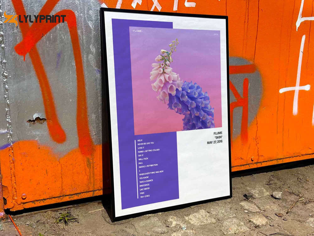 Flume "Skin" Album Cover Poster #1 - Ttrendyzora