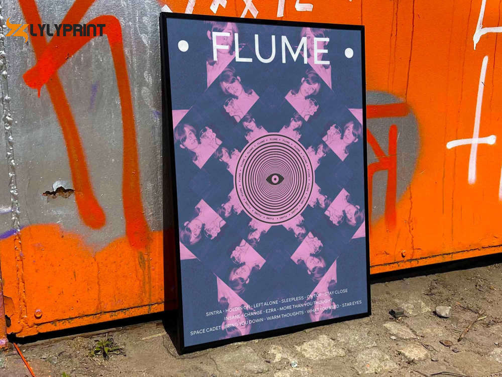 Flume "Flume" Album Cover Poster #fac - Ttrendyzora